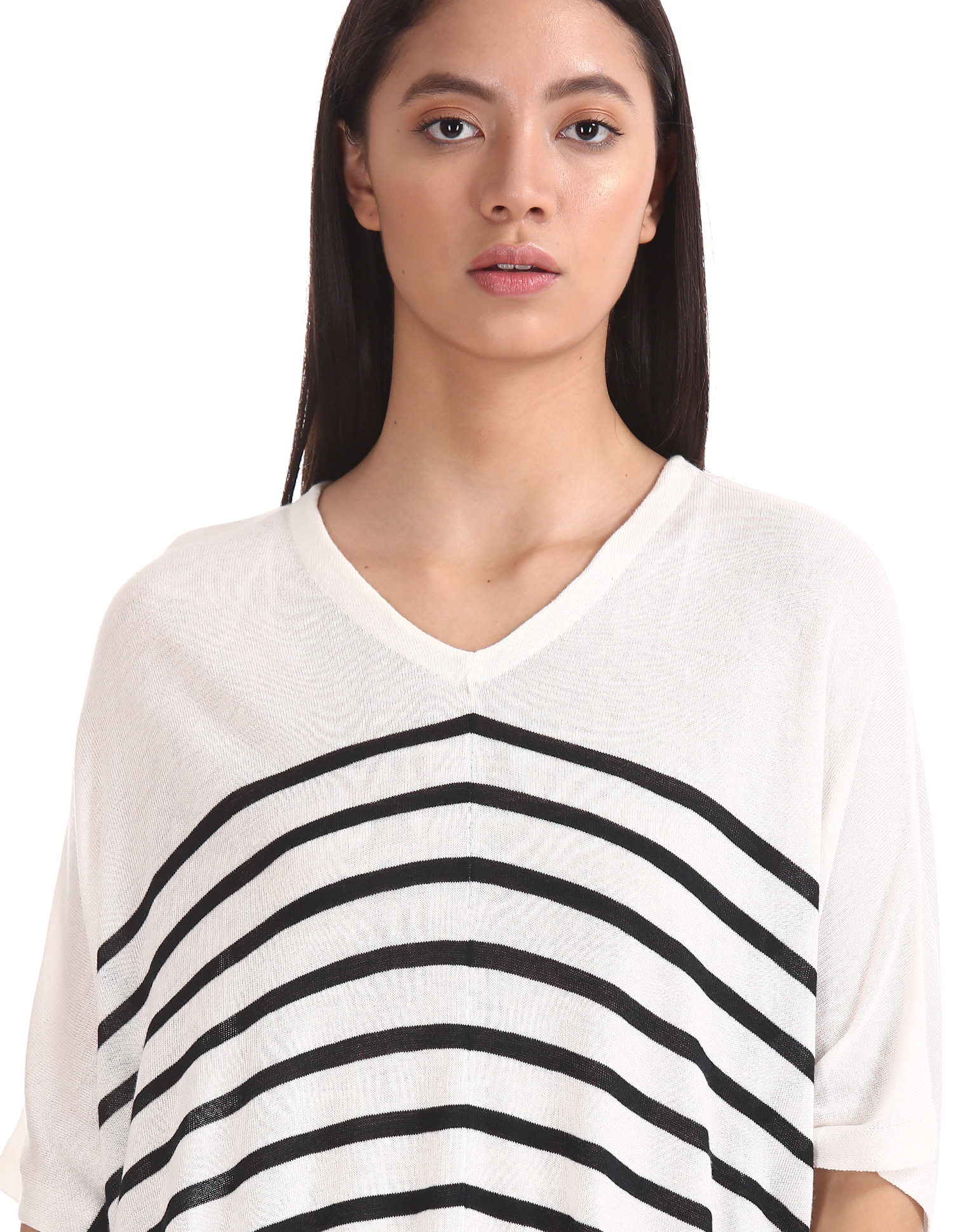 U.S. Polo Assn. Women Casual Wear Striped Top